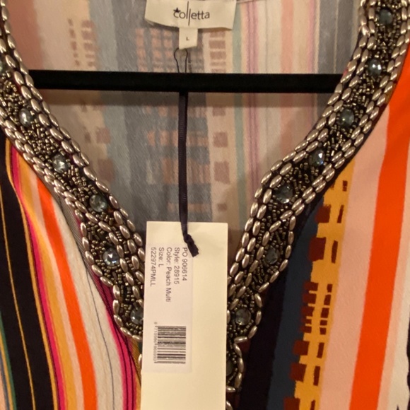 Colourful beaded dress - Picture 4 of 6